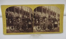 Antique Stereoview Card INTERNATIONAL EXHIBITION OF 1862 Harry Emanuel Carriage picture