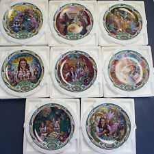 ALL 8 WIZARD OF OZ MUSICAL NOTES KNOWLES COLLECTOR PLATES BRADFORD EXCHANGE 1993 picture