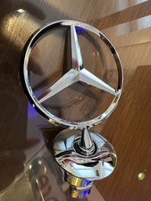 Mercedes-Benz Chrome Emblem Triangle Logo Car Badge new picture