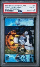 2024 STAR WARS GALAXY DISCIPLES OF THE EMPIRE MOJO REFRACTOR /50 PSA 10 picture
