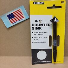 Stanley Bit Brace Countersink Bit 139 3/4