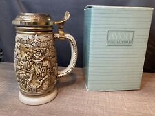 AVON Collectible 1987 STEIN “THE GOLD RUSH” Handcrafted in Brazil picture