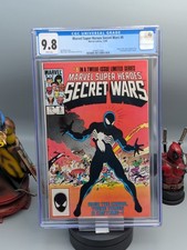 Secret Wars # 8 CGC 9.8 White Pages Origin of Spider-Man’s Black Costume picture