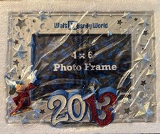 Mickey Resin Photo Frame Walt Disney World Parks 2013 4 x 6 Picture New In Box picture