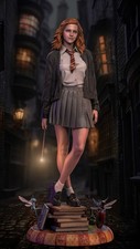 Painted Hermione Granger Emma Watson Statue 1/4 Figure picture
