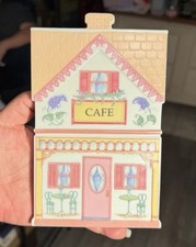 Vintage Lenox Village Trivet Wall hanging Pink Cafe 1992 Collectables picture