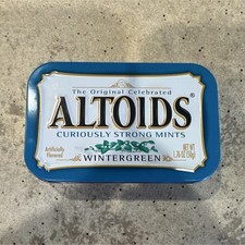Altoids Curiously Strong Wintergreen Advertising Tin (Empty) 2010 picture