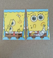 Topps SpongeBob SquarePants Series 2 Make-Your-Own Sticker #3/10 & 4/10 2009 picture