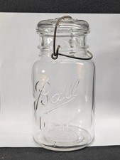 Vintage 1923-1933 Ball Ideal Quart Clear Glass Lid Mold#'s 4 5 9 12 13 picture