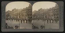 Photo:Champs Elysees Paris France 1917 Legion Parade Spectators Stereoview picture
