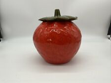 VTG Ceramic Strawberry Cookie Jar picture