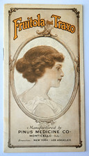 PINUS MEDICINE CO c 1915 Advertising Booklet FRUITOLA & TRAXO EXC / NM picture