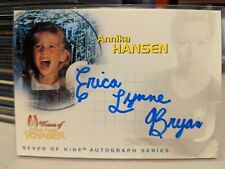 Women Of Star Trek Voyager Erica Lynne Bryan SA3 Autograph Card as Annika Hansen picture
