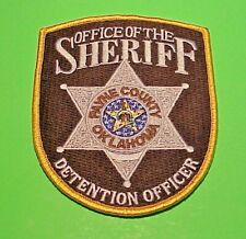 PAYNE COUNTY  OKLAHOMA  OK  ( DETENTION OFFICER ) SHERIFF / POLICE PATCH  5