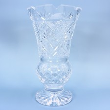 Waterford Society 1998 Samuel Miller Crystal Vase 8.5
