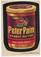 1974 Topps Original  Wacky Packages 6th Peter Pain picture