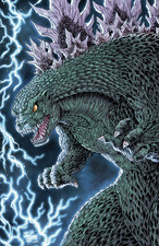 Godzilla's Monsterpiece: Godzilla's the Odyssey #1 Lyman Var. A Virg. LTD 500 CB picture