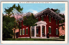 c1930s General US Grant's Home Galena Illinois After War Vintage Postcard picture