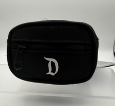 2026 NWT DISNEY PARKS DISNEYLAND D MINI FANNY PACK BLACK KEYCHAIN BAG CHARM CLIP picture