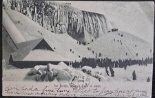 1905 Postcard, Niagara Falls Ice Bridge picture