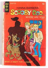 Vintage 1969 Gold Key Scooby Doo Comic Book #1 What a Night for A Knight picture