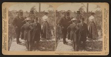 Charleston SC Theodore Roosevelt 1902 Dorchester Spanish Fort Ruins Party picture