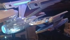 *STAR TREK 1 prop 1:350  USS Grissom Model  *Goes will with Enterprise 1701 A* picture