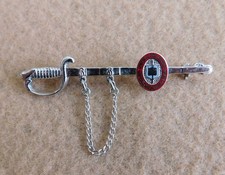 VINTAGE EASTERN MILITARY ACADEMY SWORD PIN picture
