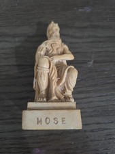 Vintage Moses Biblical Figurine Statue 4.5