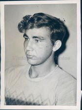 1948 Press Frederick Fox Arrest Crime Cleveland OH FL Prison Gang Man Photo picture