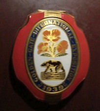1939 Golden Gate International Exposition Enamel Compact picture