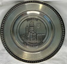 Vintage Frieling Zinn Pewter Germany 95% Plate Wall Decor 750 Jahre Berlin 1987 picture