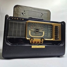 Zenith H500 Wave Magnet Super Trans-Oceanic Portable Standard & Short Wave Radio picture