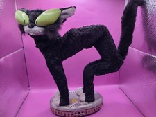 Vintage Gemmy Animated Back Alley Fraidy Cat Tested Works picture