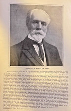 1913 Vintage Magazine Illustration Ambassador Whitelaw Reid picture