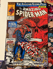 Solid F+ Marvel The Amazing Spider-Man #325 Assassin Nation Plot 6/6 McFarlane picture