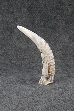 Eagle Zuni Fetish Carving - Garrick Weeka picture