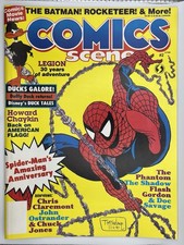 COMICS SCENE #2 (2nd Preview Appearance Of Venom) Todd McFarlane & Dave Stevens  picture