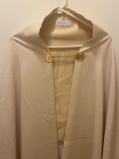 CM Almy Humeral Veil/Cope Gold Satin Catholic Church Vestment Chain Closure USA picture