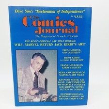 1986 Comics Journal 105 Jack Kirby Frank Miller Gil Kane Magazine News Criticism picture