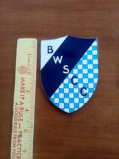 Blue Water Sports Car Club Badge Emblem  Port Huron Marine City St. Clair Mich. picture