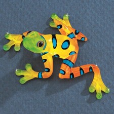 Rain Forest Frog Glass Figurine picture