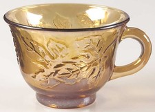 Indiana Glass Princess Amber Carnival Punch Cup 3394480 picture