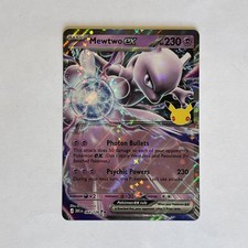 Pokémon TCG Mewtwo ex 064/128 30th Anniversary picture