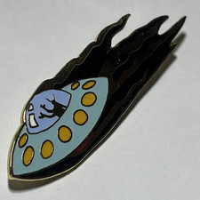 Vintage Wm Spear Design Enamel Pin Comet Halley 1987 Cloisonne Brooch Rare picture