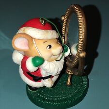 Vintage Avon 1982 Mouse Keepsake Christmas Ornament picture
