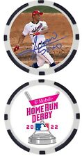 JUAN SOTO - 2022 MLB ALL-STAR HOME RUN DERBY CHAMPION - POKER CHIP ***SIGNED*** picture