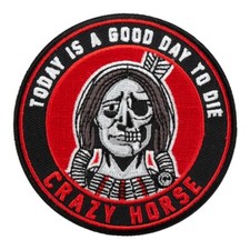 Crazy Horse Today Is A Good Day To Die Souvenir Patch picture