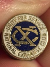 Antique National Exchange Club Pin picture