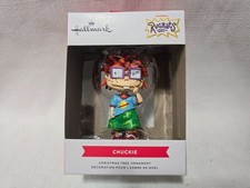 Hallmark Nickelodeon Rugrats Chuckie Red Box Ornament picture